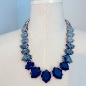 Chloe+ Isabel statement necklace blue/greens